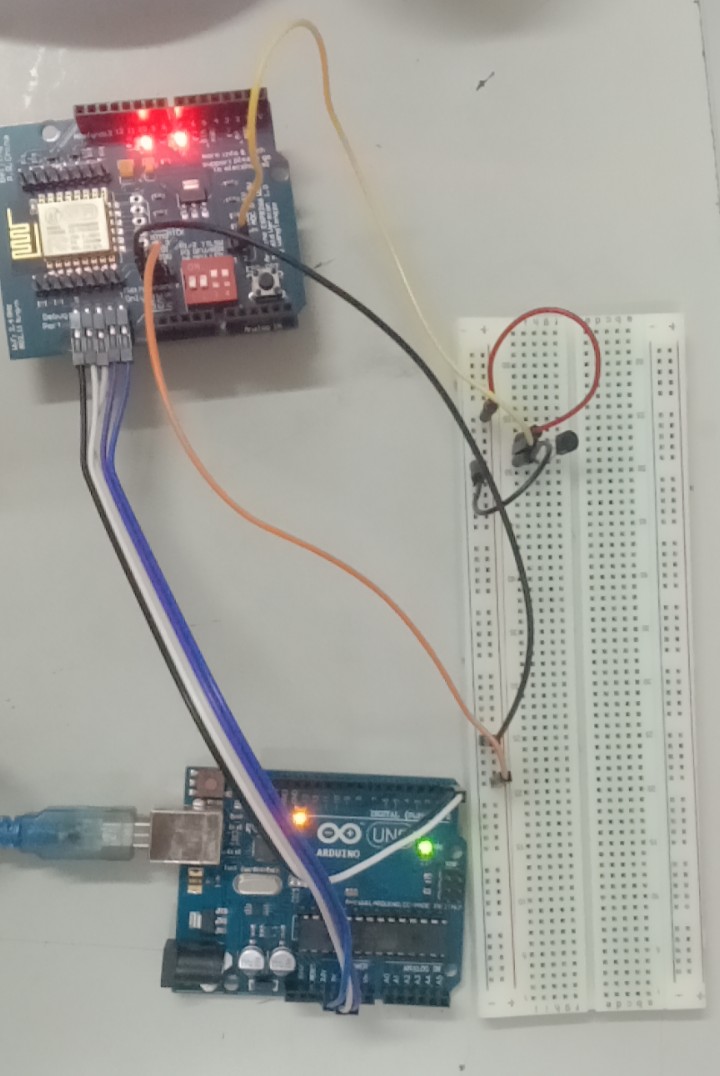 Hình minh họa tổng quan về mạch IoT.